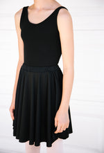 Girls character skirt with no seams