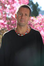 Black oversize t-shirt. Sleeves are a little lower an elbow